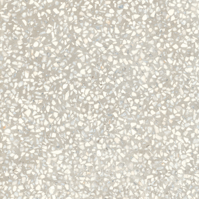 D_Segni Terrazzo White 8×8 Field Tile Matte