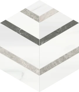 Waterjet Stone Mosaics Mist 5×6 Hexo Mosaic Honed Waterjet Stone Mosaics Mist 5×6 Hexo Mosaic Honed