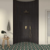 Debonair Estate Ebony 1x24 Mosaic