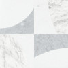 Waterjet Stone Mosaics Dove 12×12 Eclypse Mosaic Honed