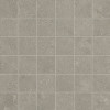 Romana Dark Gray 2×2 Cross Cut Mosaic Matt Rectified
