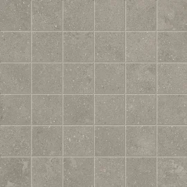 Romana Dark Gray 2×2 Cross Cut Mosaic Matt Rectified