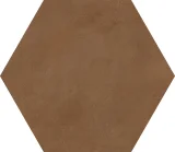 Earthen Terracotta 10×10 Hexagon Field Tile Matte Rectified Earthen Terracotta 10×10 Hexagon Field Tile Matte Rectified