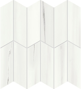 Beyond Dolomite Cool White 2×6 Apex Mosaic Matte