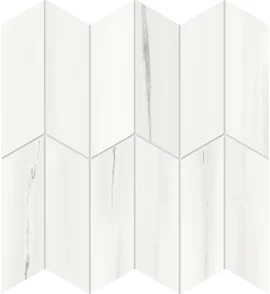 Beyond Dolomite Cool White 2×6 Apex Mosaic Matte