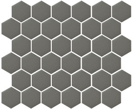 Back to Basics Taupe 2″ Hexagon Mosaic