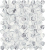 Lilac Volta 1-1/4 Penny Round Mosaic Honed