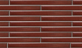 Arcaico Border Reddish Brown 1×9 Field Tile Bright