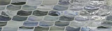 JAW (Just Add Water) Pisa 1×3 Feather 6 Border Mosaic Pearl