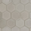 Ellington Cinder & Steel 5″ Savoy Decoratve Tile Honed