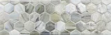 JAW (Just Add Water) Bari 2″ Hex Border Mosaic Pearl