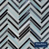 Tommy Bahama Fujisan 1/2×4 Zig & Zag Mosaic