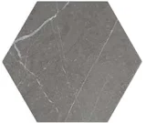 Love Affairs Petra Charcoal 8×9 Hexagon Field Tile Matte Love Affairs Petra Charcoal 8×9 Hexagon Field Tile Matte