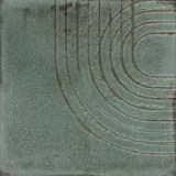 Enso Green 5×5 Wabi Field Tile Matte