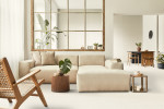 Bestow Telares Cream 24x48 and Saori Cream 12x12, 12x24 and 24x24