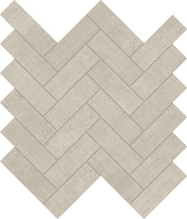 Fray Pearl 1×4 Herringbone Mosaic Matte