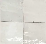 Iris White 4×4 Field Tile Glossy