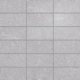 Roxy Light Gray 2×4 Mosaic Leather