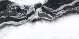 B&W_Marble Crest 24×48 Field Tile 6mm Glossy Rectified