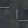 Alchemy Magnet 4×4 Glass Mosaic Matte with Glass Rods