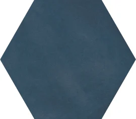 Eden Blue 5-1/2×6 Hexagon Field Tile Matte