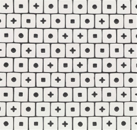 Shinju Kumamoto 1-1/4×1-1/4 Silhouette Mosaic
