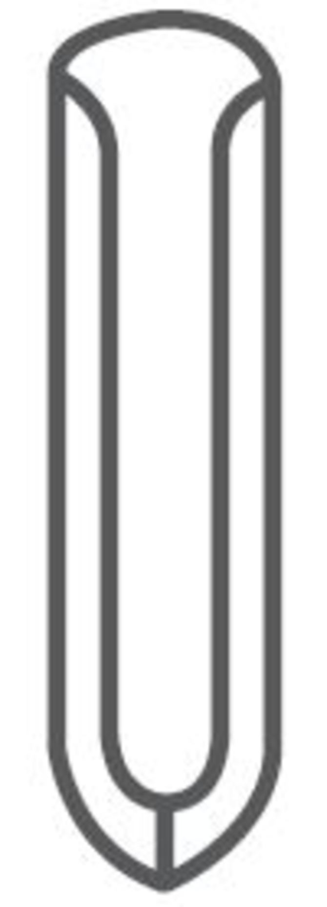 Quarry Tile/Sure Step Fawn Gray 1×5 Cove Base Inside Corner Matte
