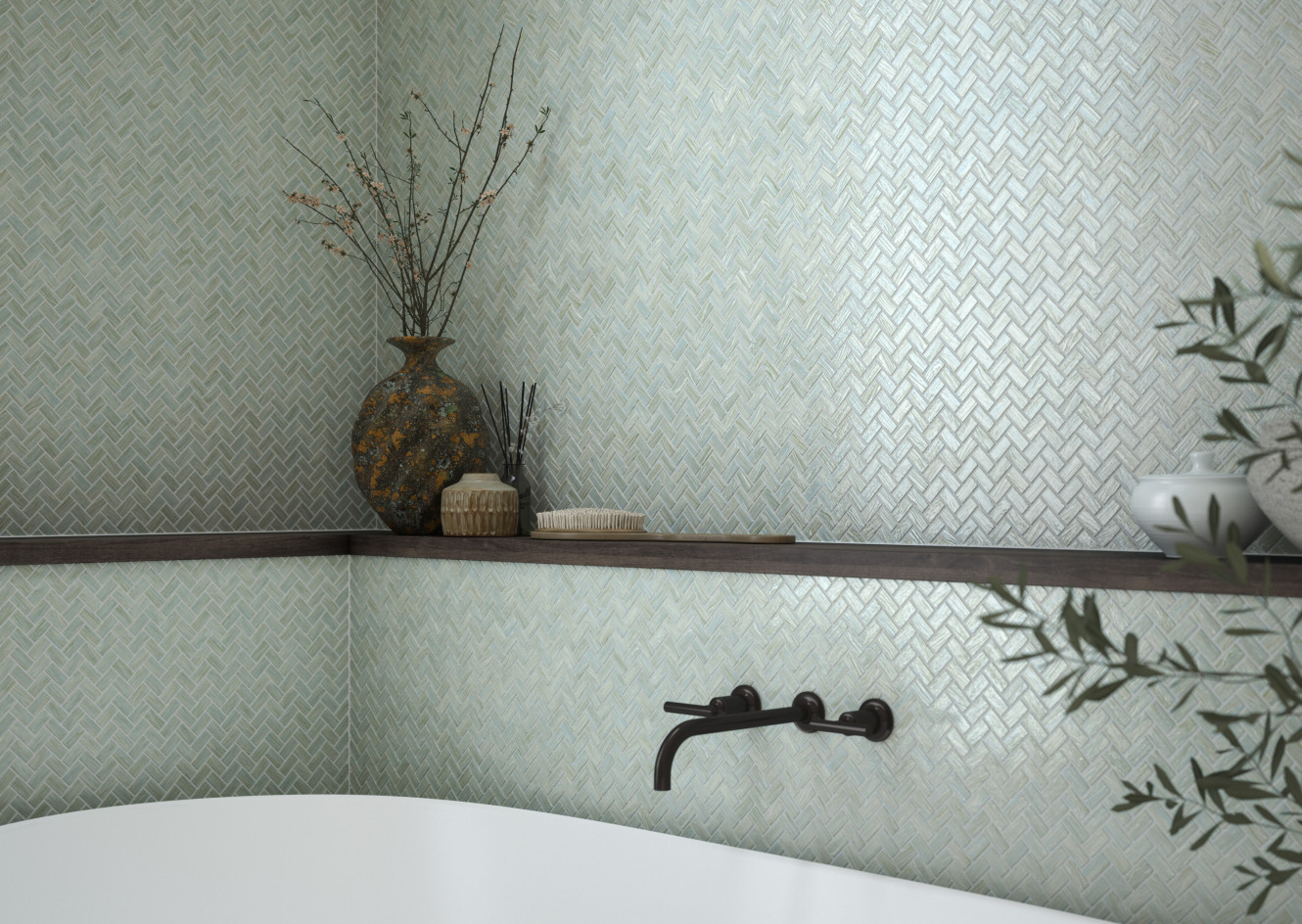 Shimmer Waters Edge Affinity Mosaic