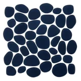 Beach Group Glass Midnight 12×12 Spindrift Mosaic Matte