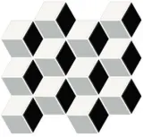 Color Story Mosaics Matte Designer White 2×3 Cube Mosaic Matte Color Story Mosaics Matte Designer White 2×3 Cube Mosaic Matte