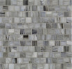 Agate Bari 1×4 Herringbone Mosaic Silk