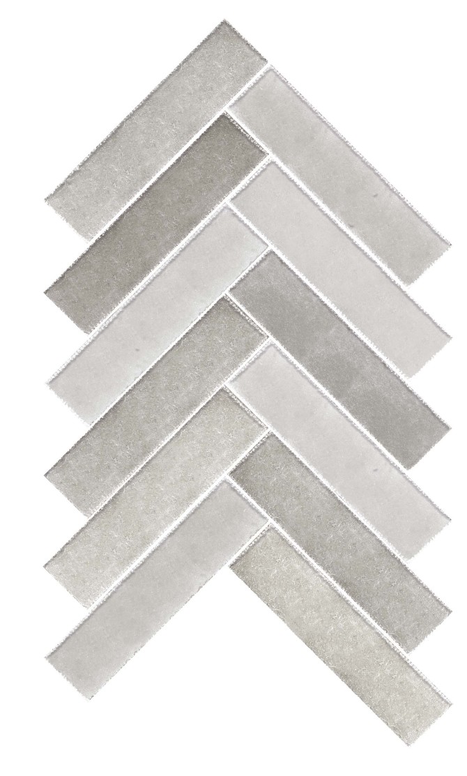 Pietra Di Ostuni Grigio 12×22 Fascia Spina Mosaic Matte