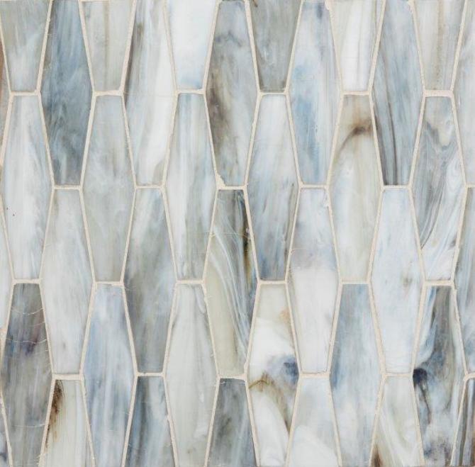 Vihara Hatha 1-3/8×4-7/8 eHex Mosaic Silk