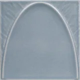 Palm Canyon Scandi Blue 5×5 Arc Decorative Tile