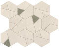 Boost Pro Ivory With Olive 10×11 Hexagon Mosaic