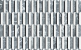 Waterjet Stone Mosaics Monochromo 11×12 Hydros Mosaic Honed
