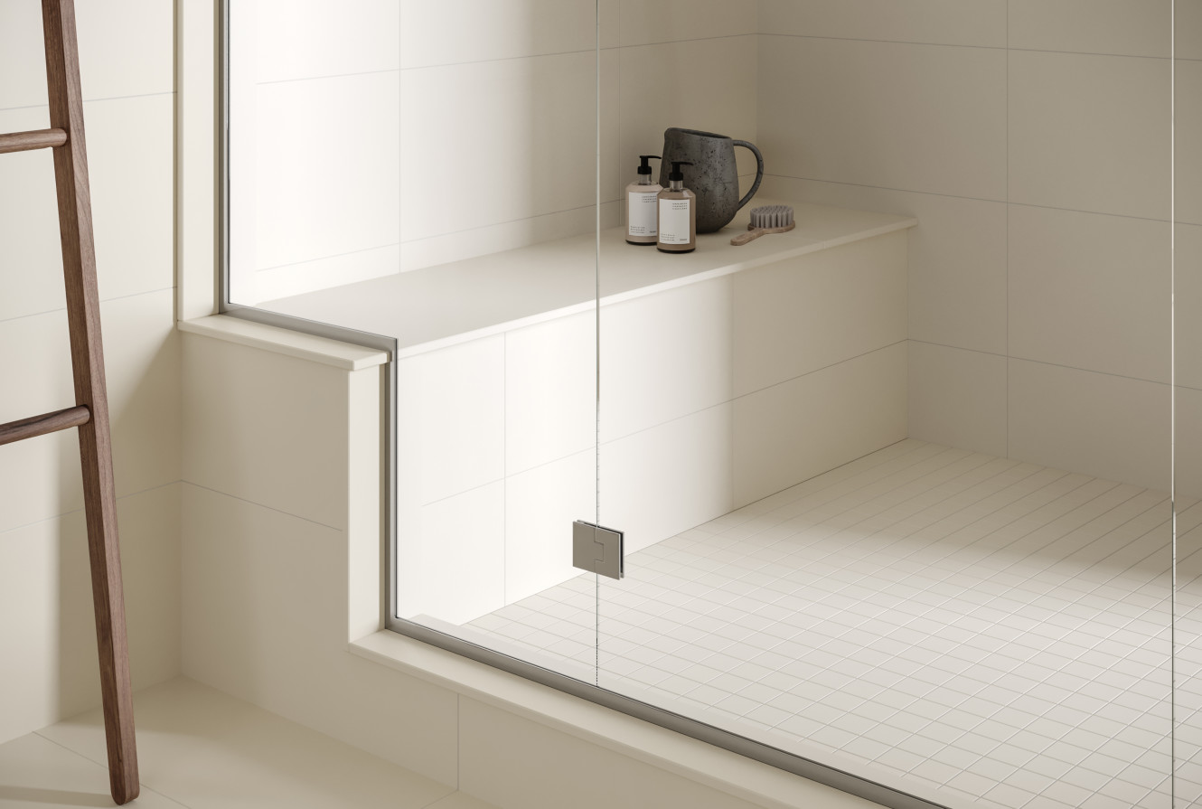 Marmiline Ivory 18x47 Bench