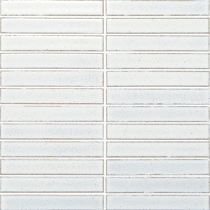 Biyusai White 1×6 Mosaic