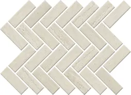 Sunset Falls White 1×3 Herringbone Mosaic Matte Sunset Falls White 1×3 Herringbone Mosaic Matte