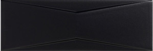 Stellar Quickship Pitch Black 3X9 DELANCEY DECORATIVE TILE