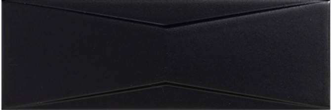 Stellar Quickship Pitch Black 3X9 DELANCEY DECORATIVE TILE