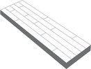 Cladding Series Volcano Grey 3×12 Mini Split Field Tile Split Face