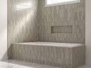Fletcher Brown Elongated Hex Mosaic