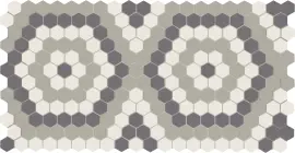 Unglazed Mosaics – Porcelain Vintage Revival Hex 1″ Hexagon Mosaic