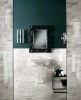 Epic Apuano 12x24 and Herringbone Mosaic Matte, and Apuano 3x12 Polished