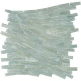 Shimmer Waters Edge 24×24 Surf Mosaic Textured