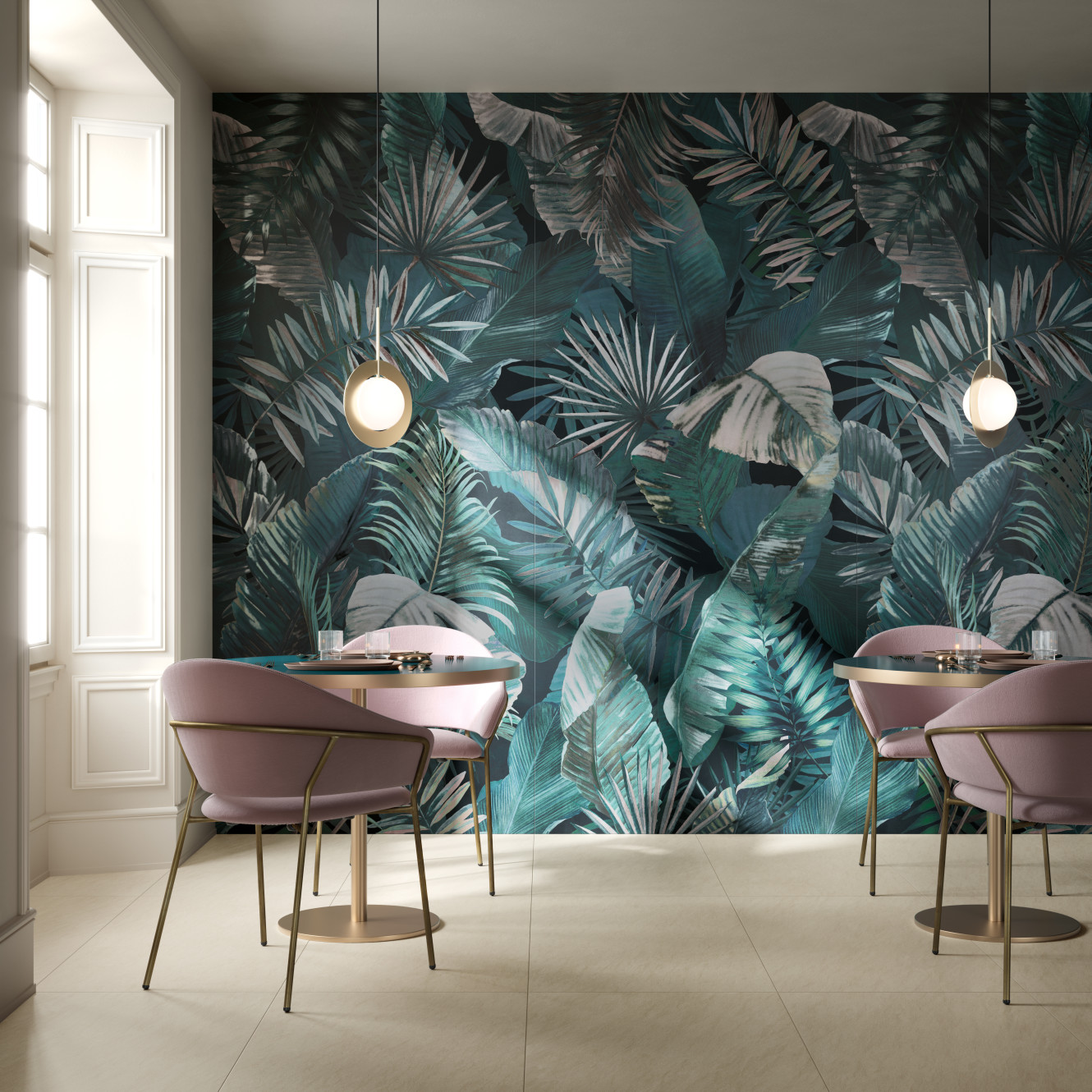 Deco Solution Jungle 47x109 and Key Mood Cotton 24x48
