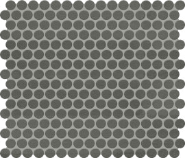 INYO Olive 11×13 Penny Round Mosaic Matte