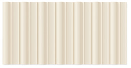 Faces Bone 5×10 Bars Decorative Tile Matte