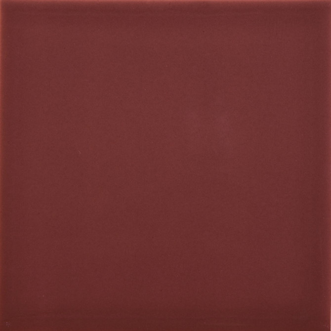 Cursive Oxblood 6×6 Field Tile Glossy